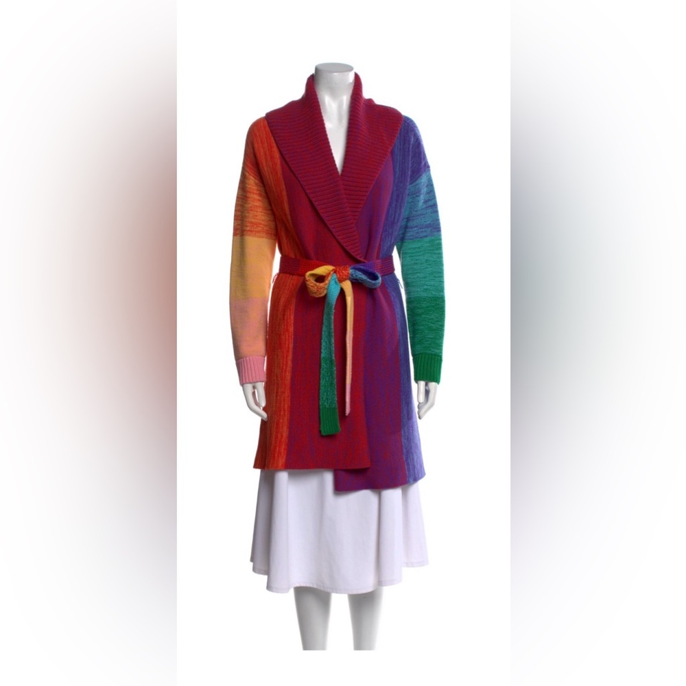 Happy Alice and Olivia wrap sweater